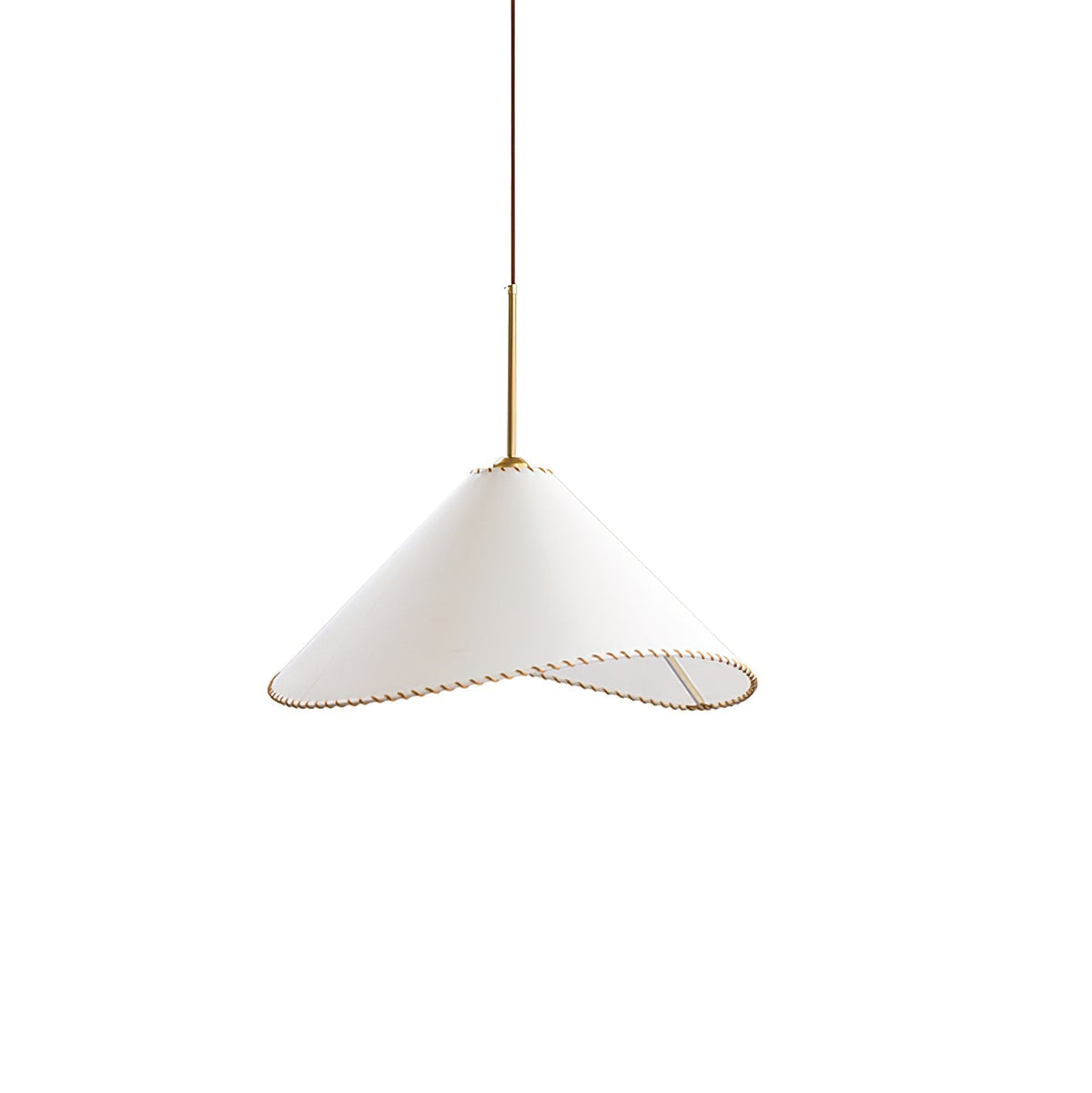 Aursoreth Nordic Twisted Shade stof hanglamp