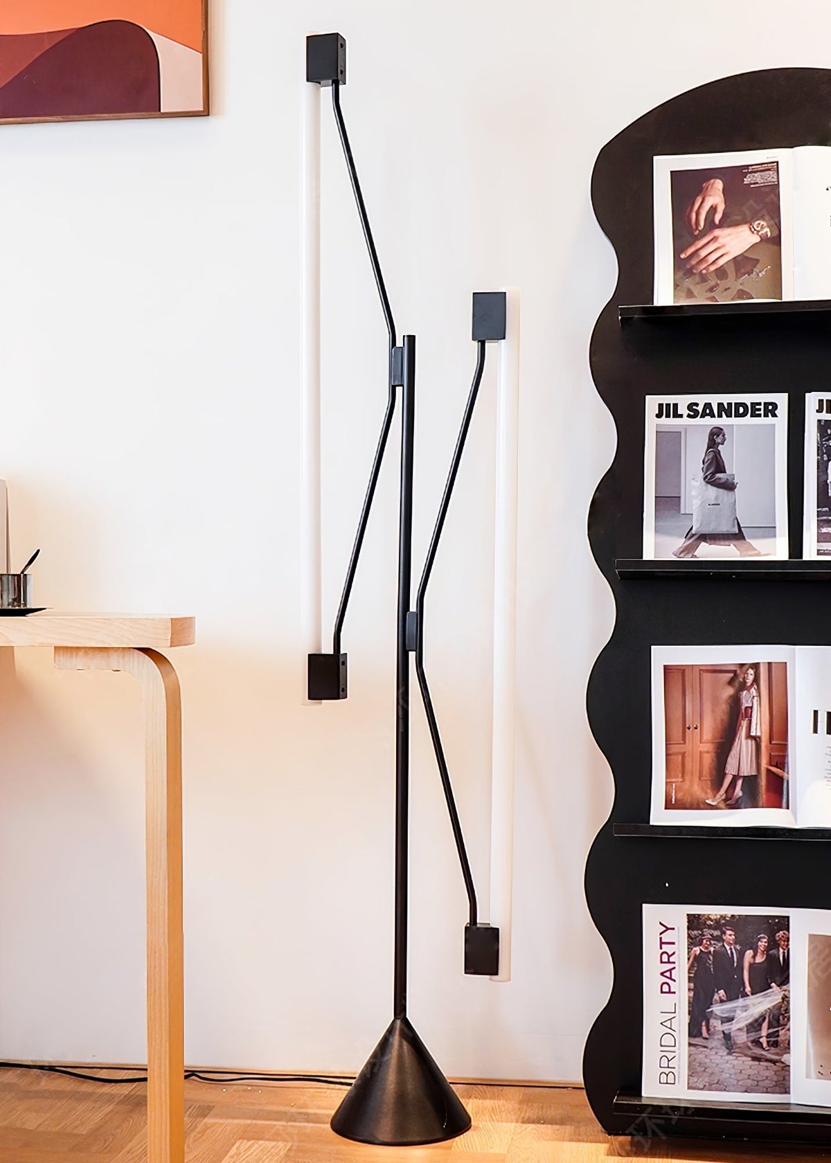 Axis twee-buis vloerlamp