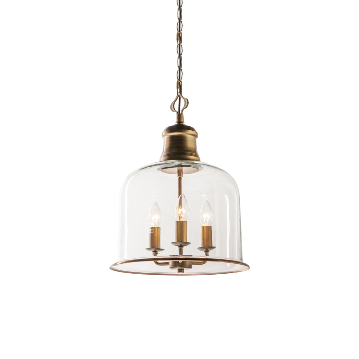 Celaniella Vintage elegantie hanglamp van glas