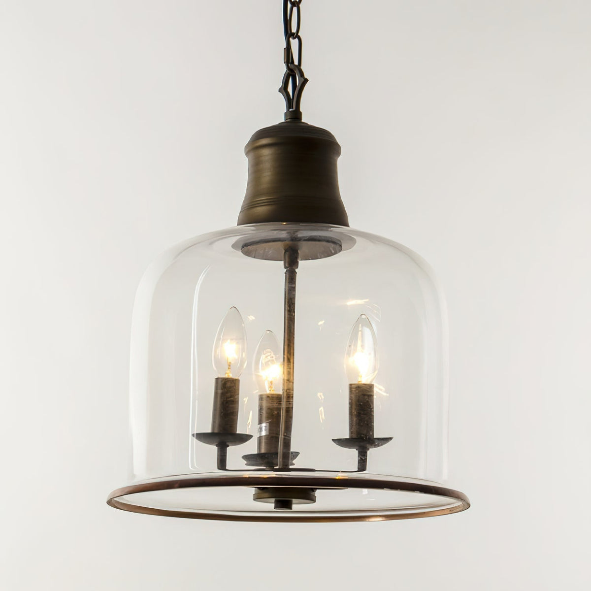 Celaniella Vintage elegantie hanglamp van glas