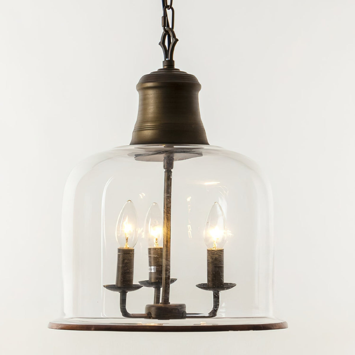 Celaniella Vintage elegantie hanglamp van glas