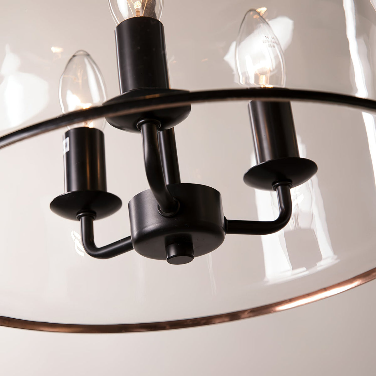 Celaniella Vintage elegantie hanglamp van glas