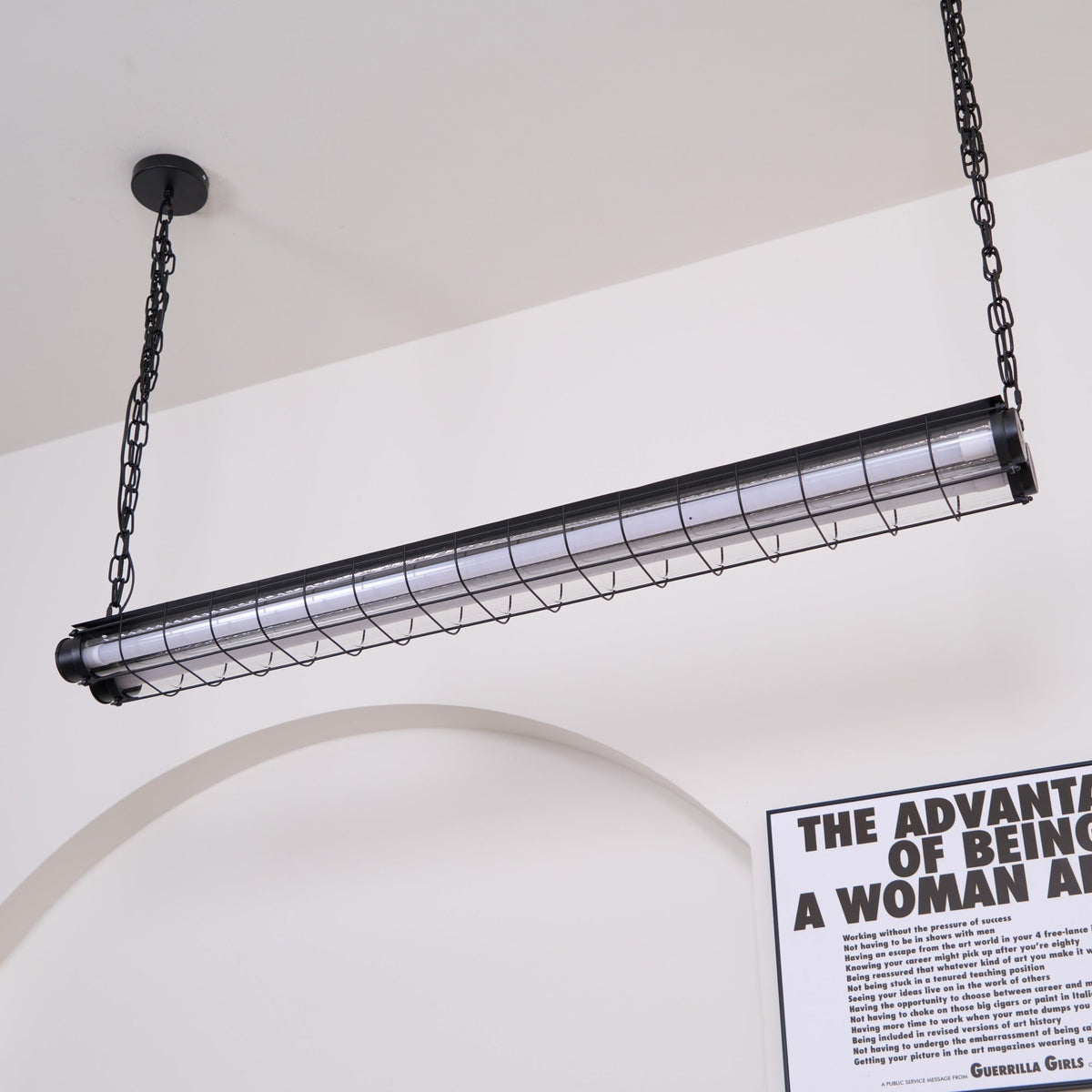 Alaric Industriële lineaire hanglamp