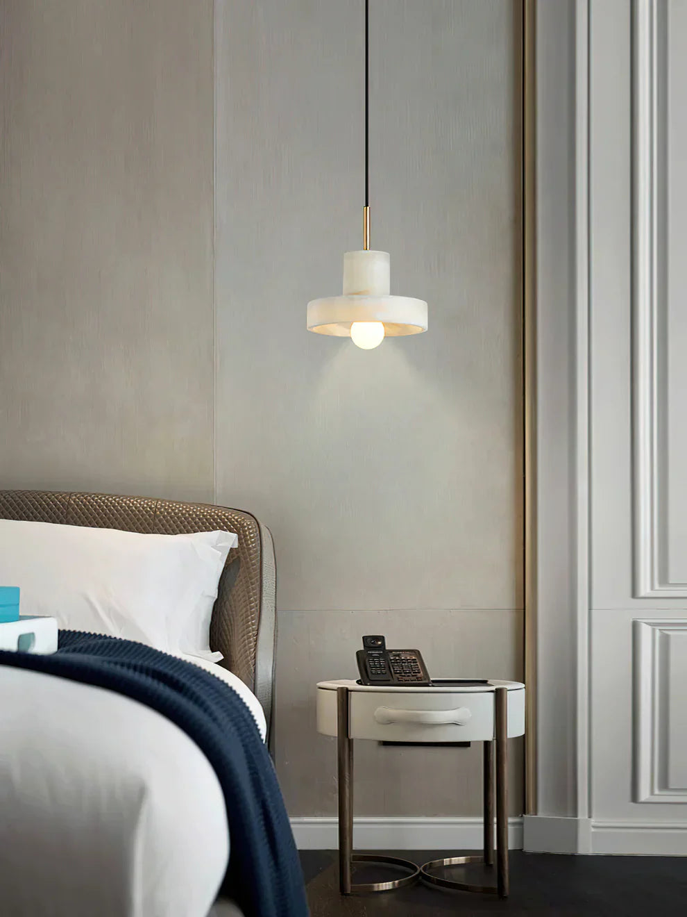 Ozawa Modern Ronde Hars Hanglampen Slaapkamer Eetkamer