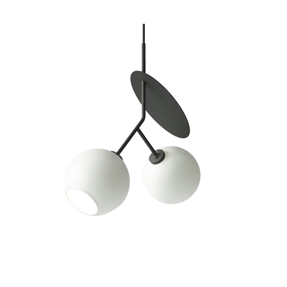 Valentina Moderne Design LED Kersen Hanglamp Metaal/Glas 3 Kleuren Woonkamer/Slaapkamer/Eetkamer