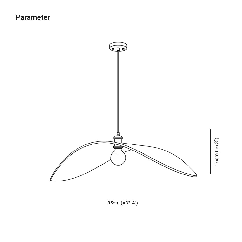 Ozawa Design LED Hanglamp Metaal/Hout Bruin Slaap/Woon/Eetkamer