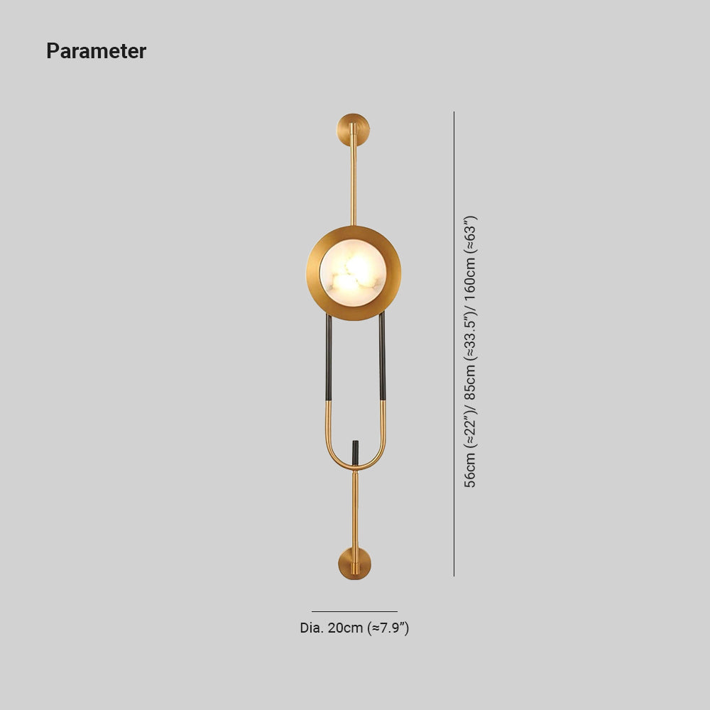 Miles Moderne wandlamp
