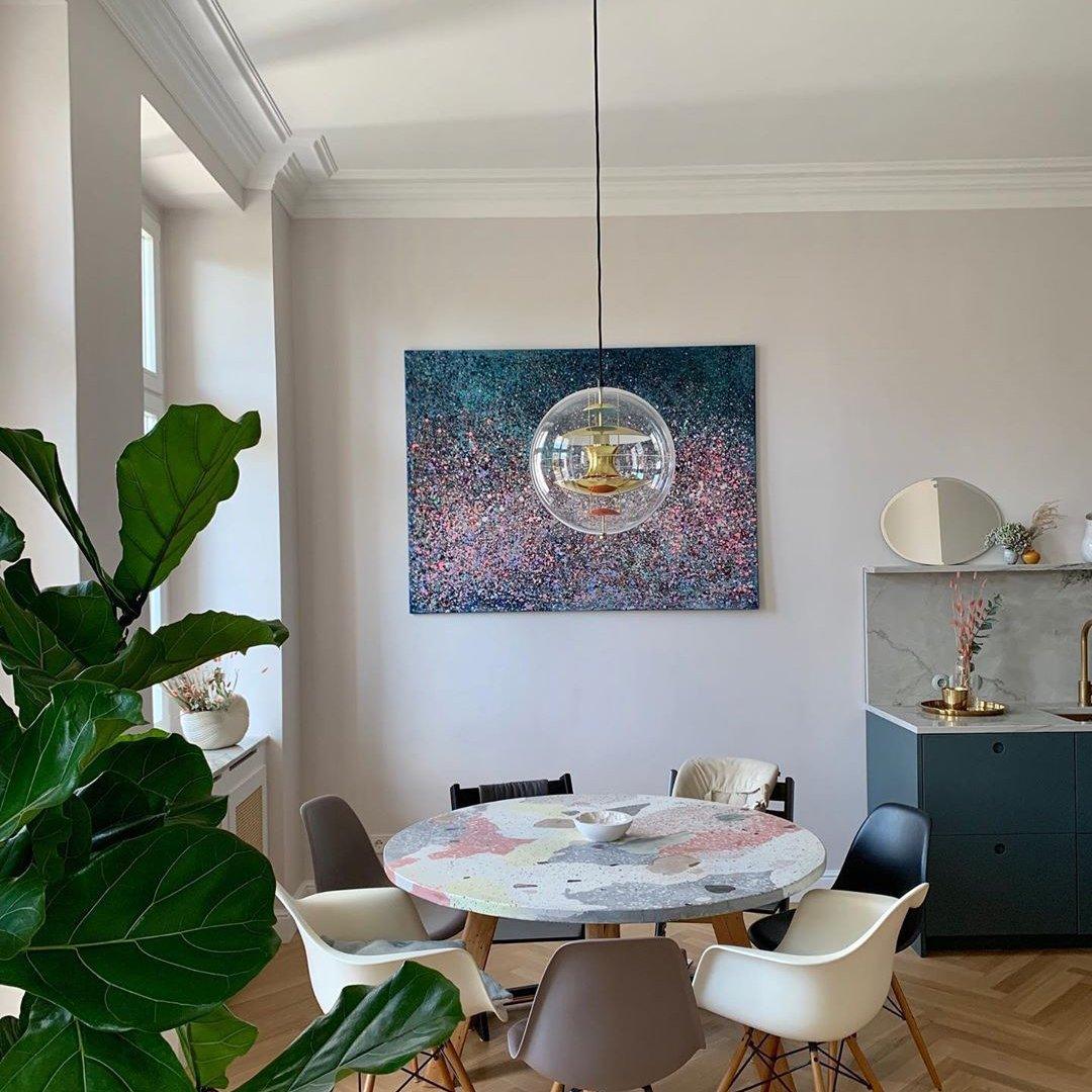 Gyan Futuristische hanglamp van aluminium