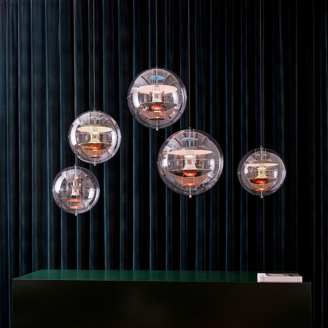 Gyan Futuristische hanglamp van aluminium