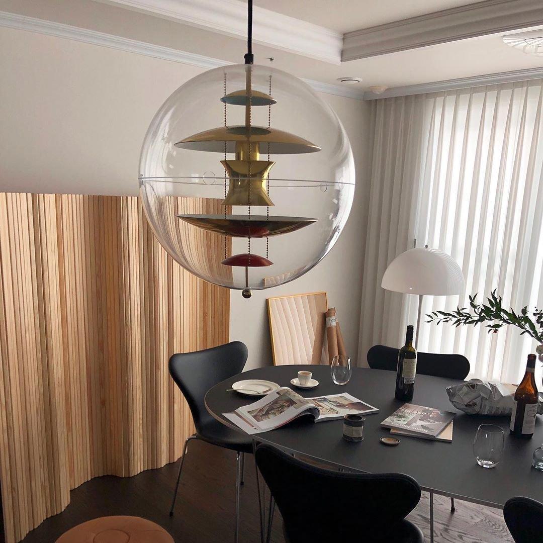 Gyan Futuristische hanglamp van aluminium