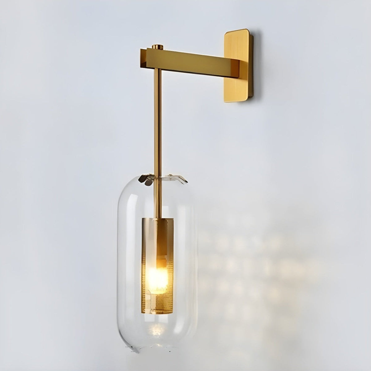 Eirinette Premium Noordse kunst glas wandlamp