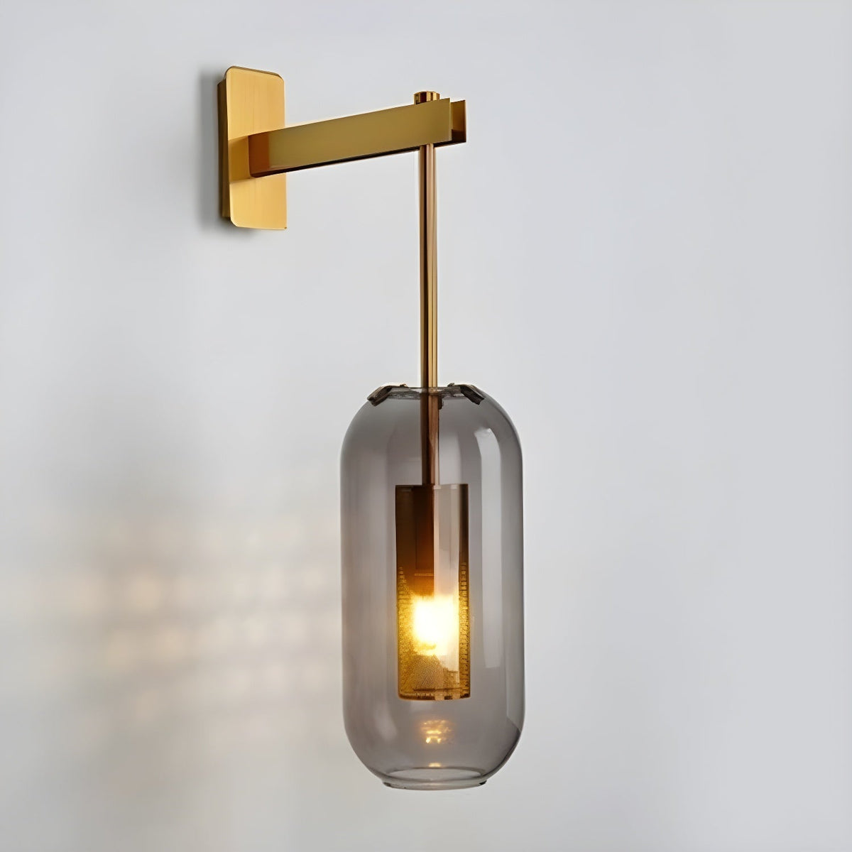 Eirinette Premium Noordse kunst glas wandlamp