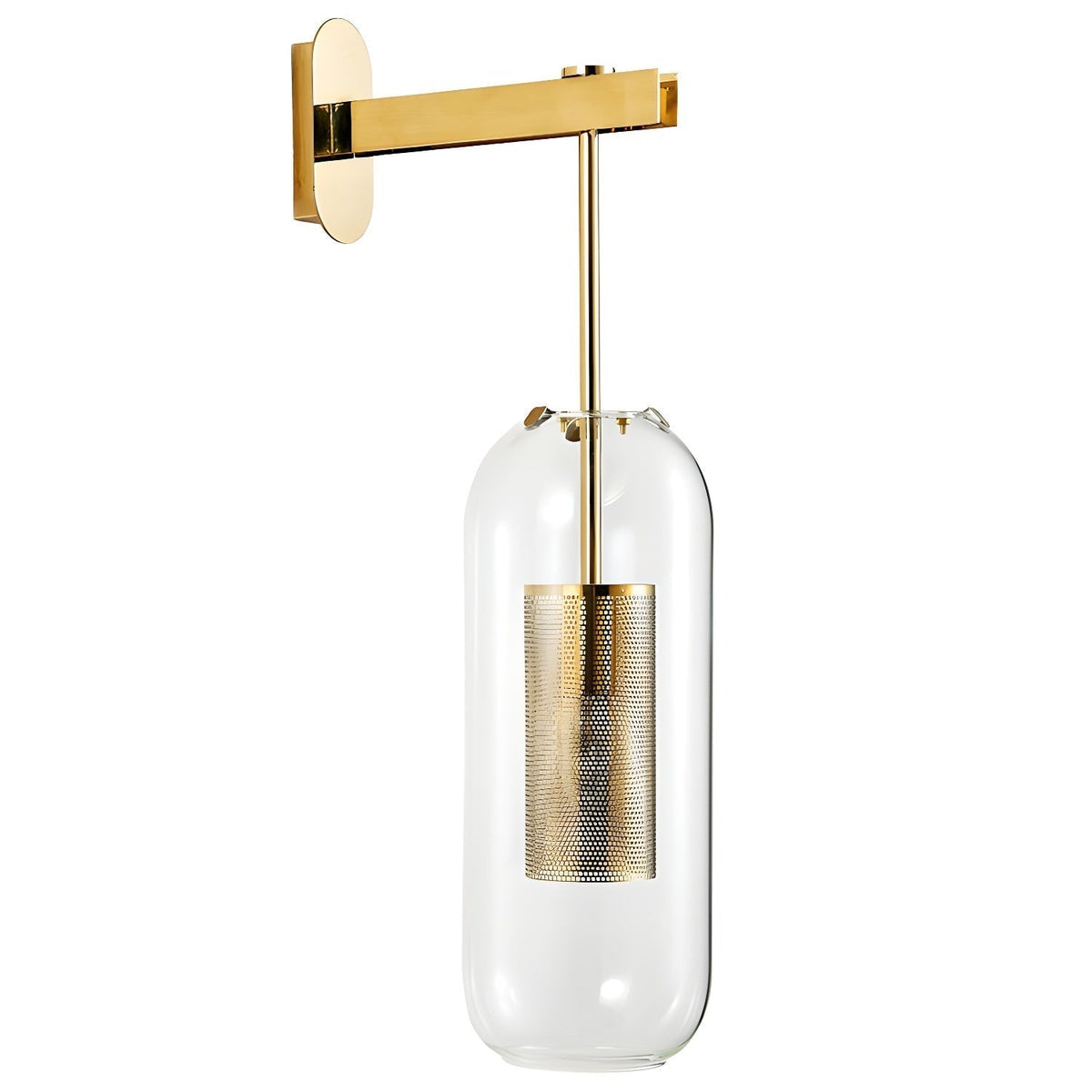 Eirinette Premium Noordse kunst glas wandlamp