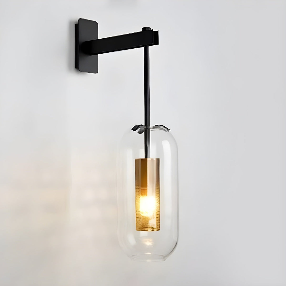 Eirinette Premium Noordse kunst glas wandlamp