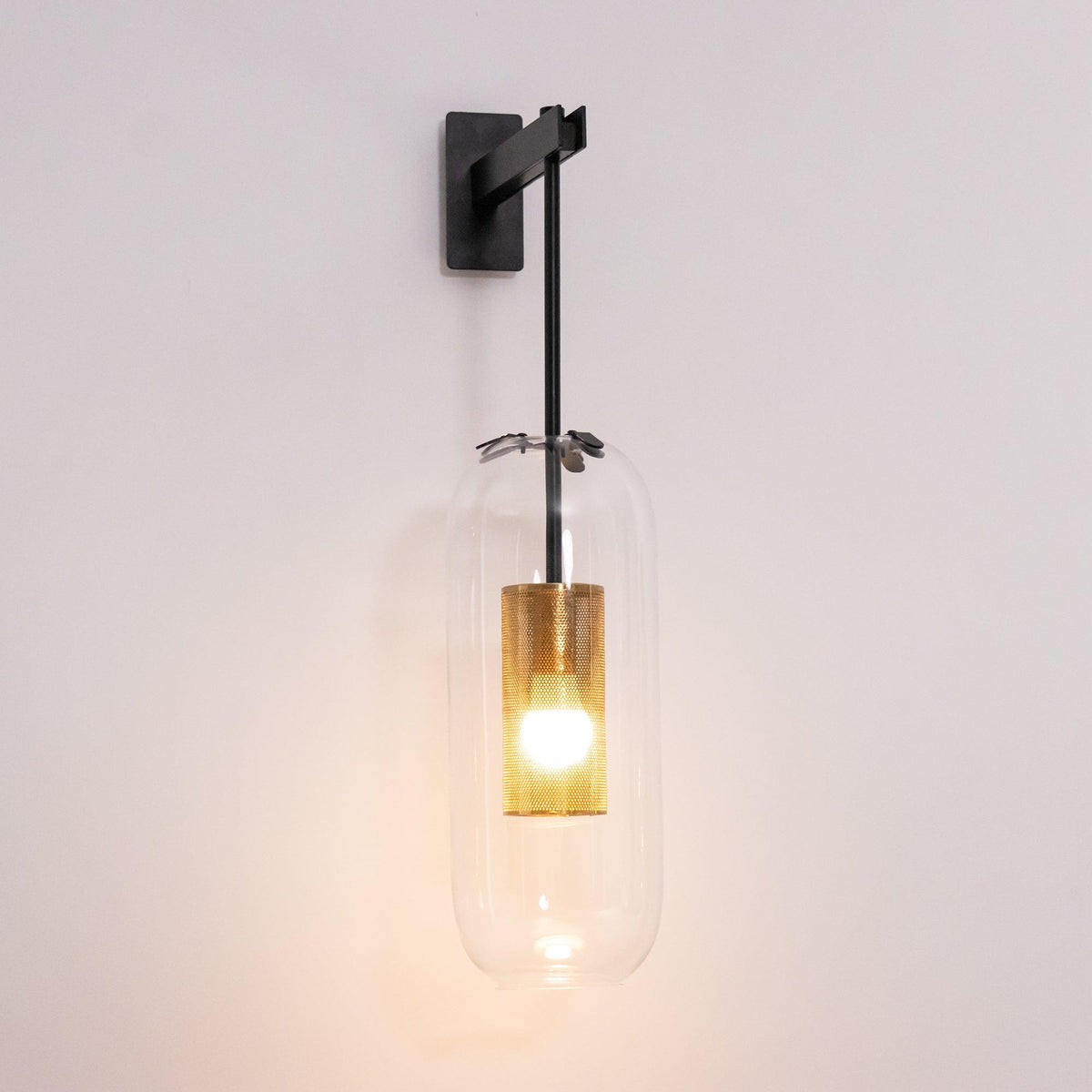 Eirinette Premium Noordse kunst glas wandlamp