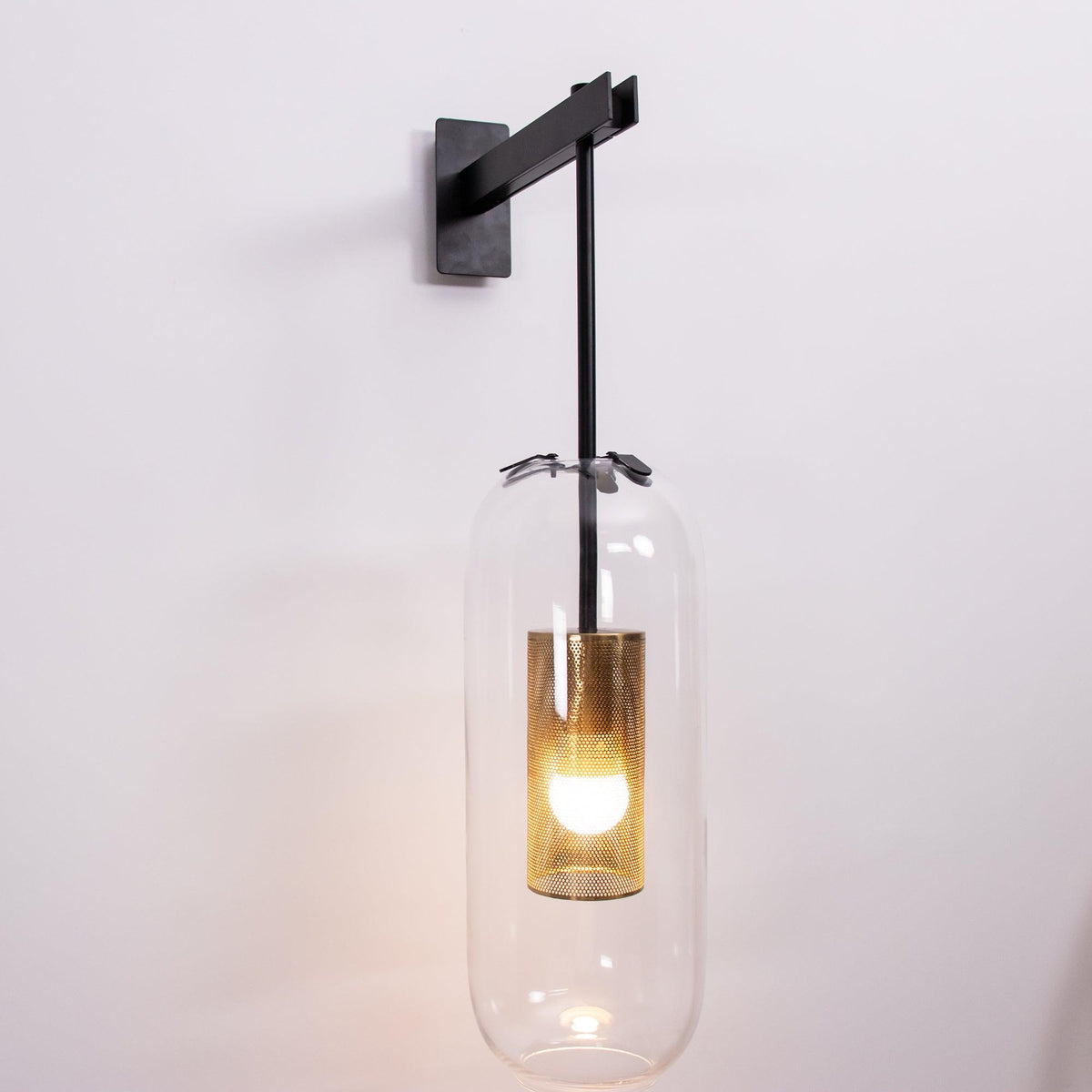 Eirinette Premium Noordse kunst glas wandlamp