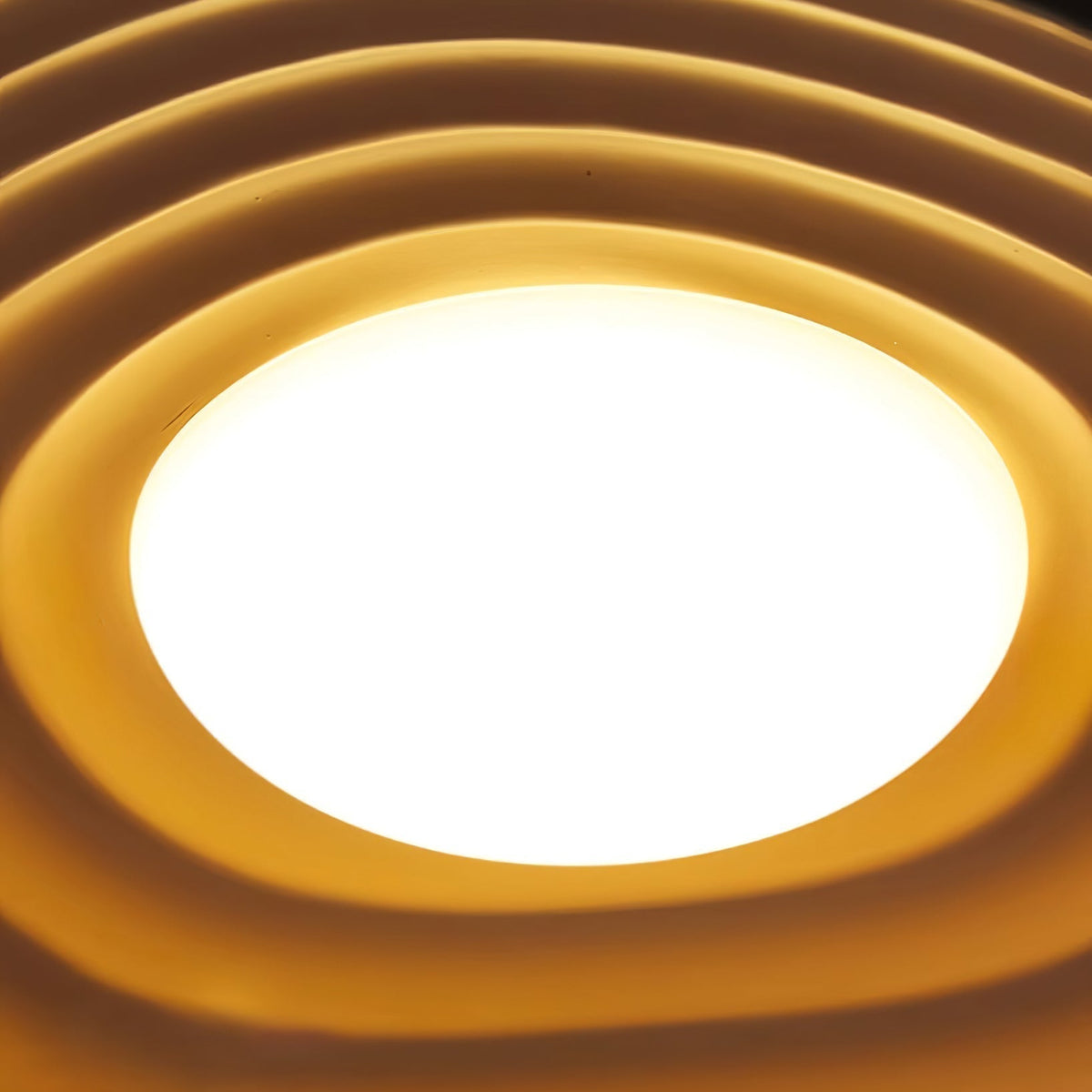 Mariva Moderne hanglamp met golfvorm en accent goudkleurig
