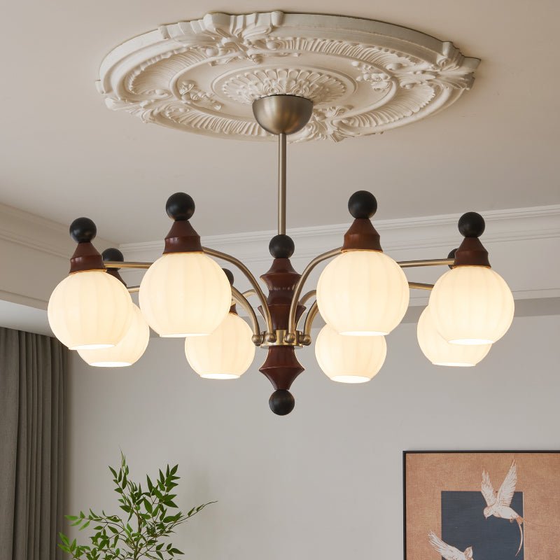 Zosilara traditionele elegantie houten kroonluchter
