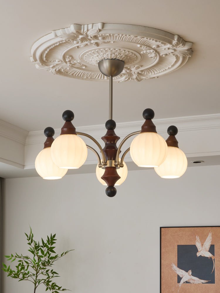 Zosilara traditionele elegantie houten kroonluchter