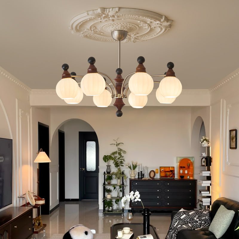 Zosilara traditionele elegantie houten kroonluchter