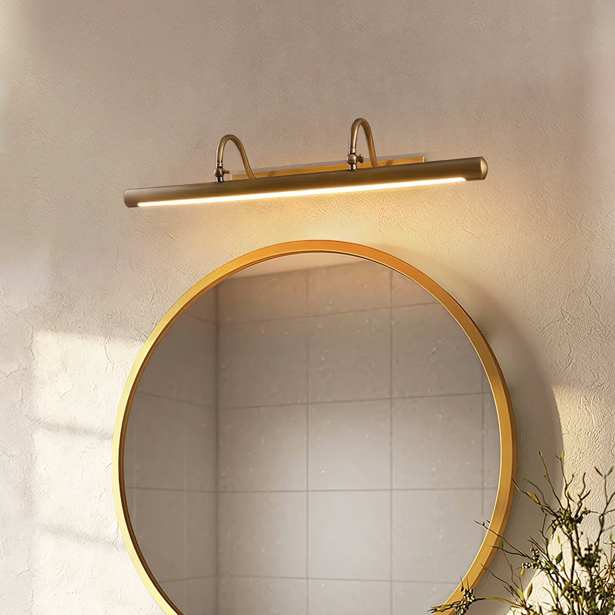 Clara Twin Arm Vanity wandlamp