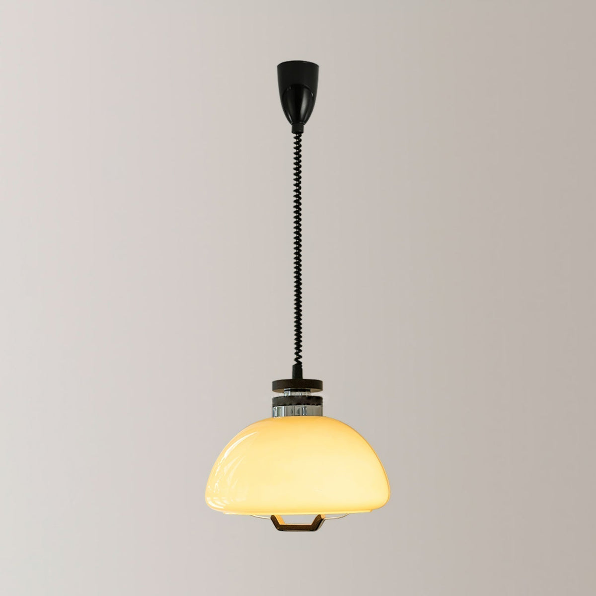 Avvinel Noordse kunst hanglamp pudding hout