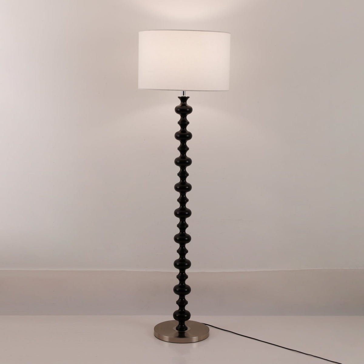 Eloisen Hout Stoffen Minimalistische vloerlamp