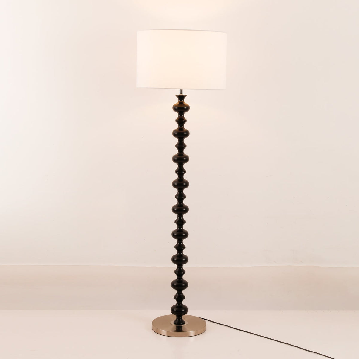 Eloisen Hout Stoffen Minimalistische vloerlamp