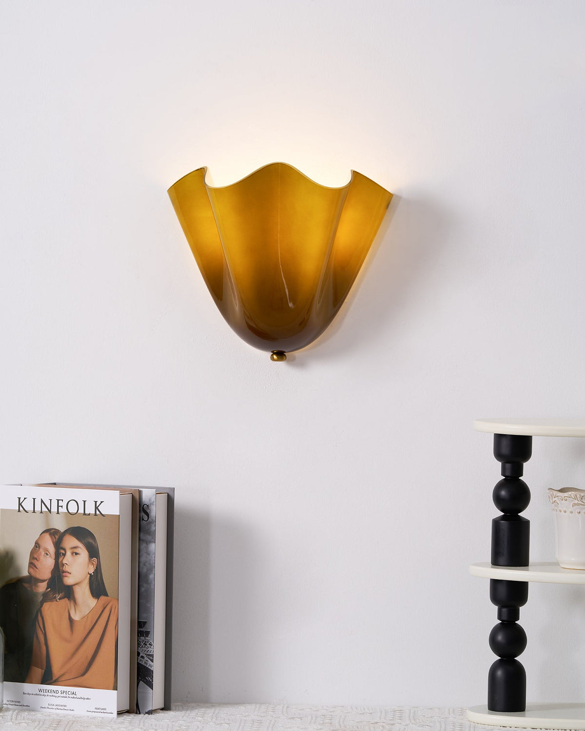 Renenielle wandlamp Zachte Curves