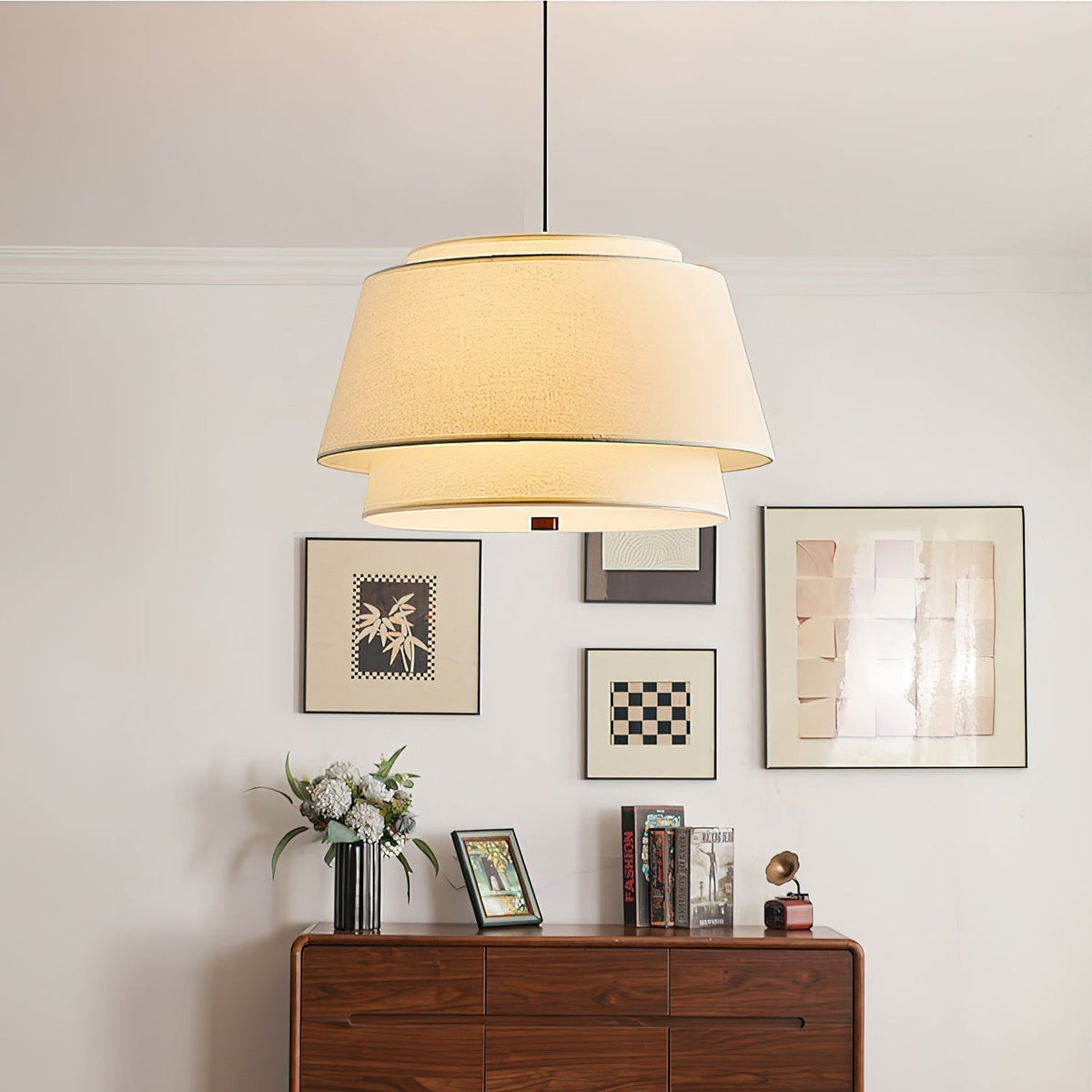 Verdura hanglamp van stof