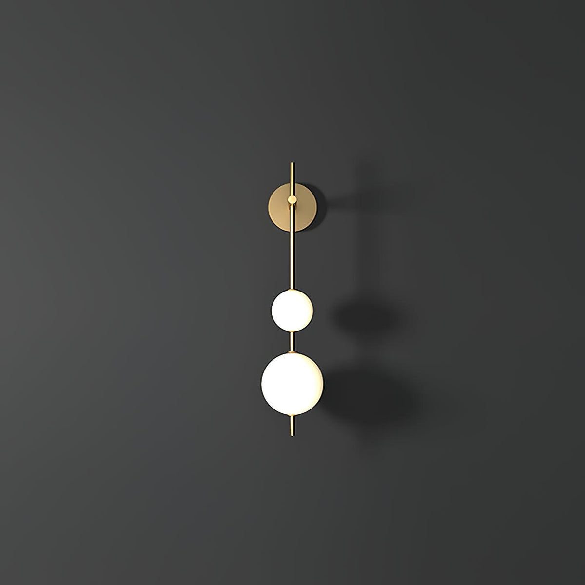 Miriiella wandlamp Verticale Bol Minimalistisch
