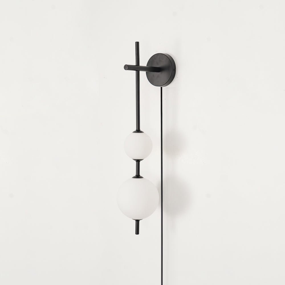 Ilraeia wandlamp met verticale bollen