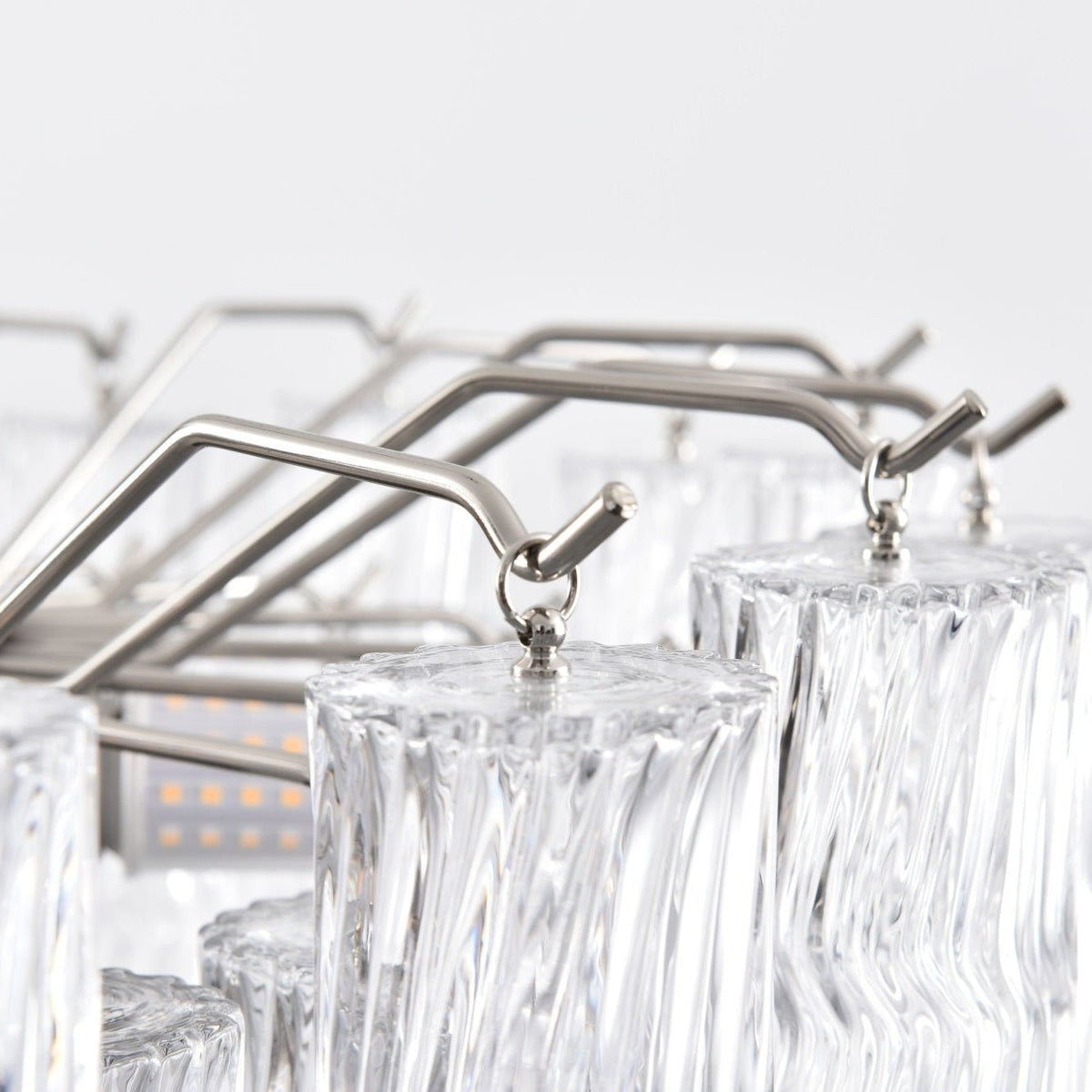 Veliella kroonluchter Murano-glas met cascaderende golven