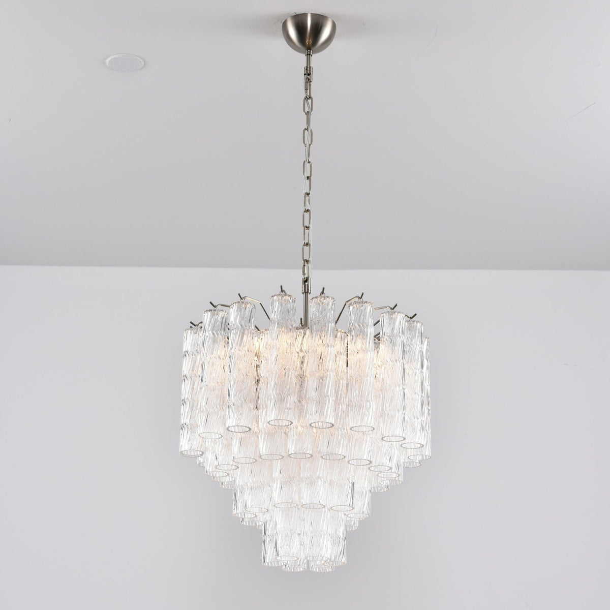 Veliella kroonluchter Murano-glas met cascaderende golven