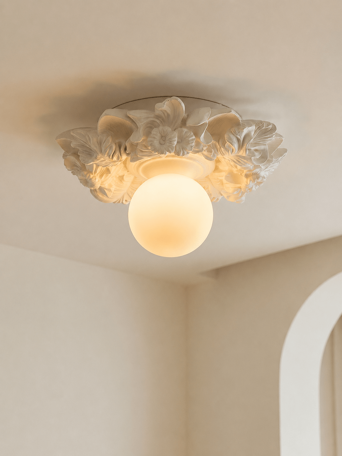 Viraeneria Vlakke plafondlamp