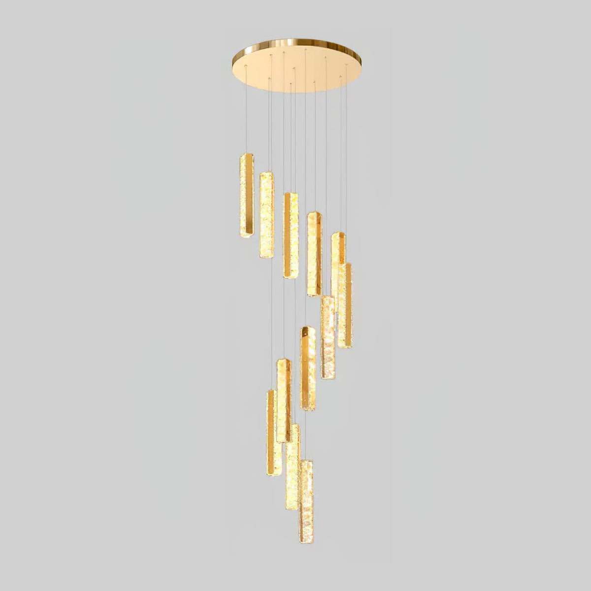 Sorenaria Kroonluchter Villa Forci hanglamp Zilver Modern