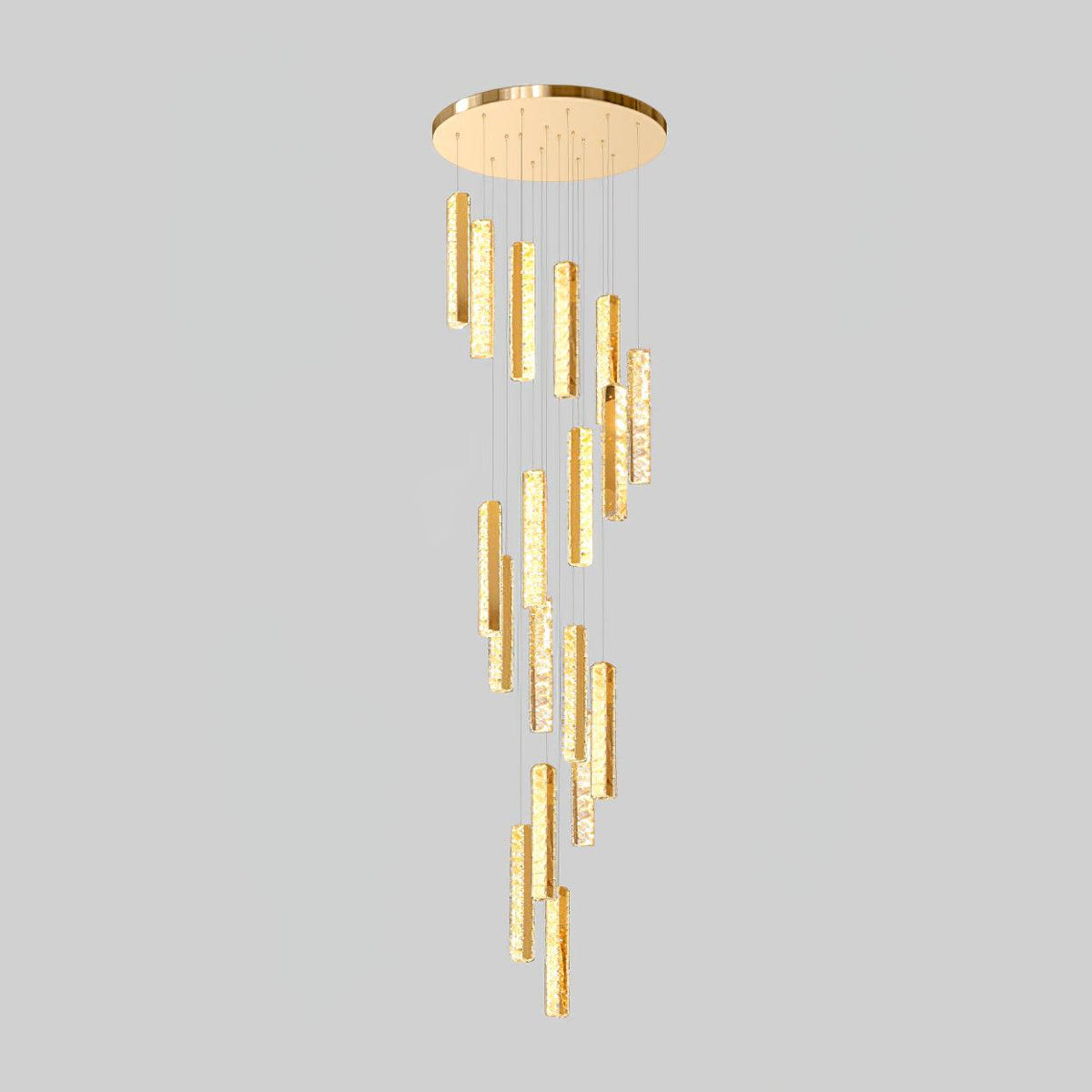 Sorenaria Kroonluchter Villa Forci hanglamp Zilver Modern
