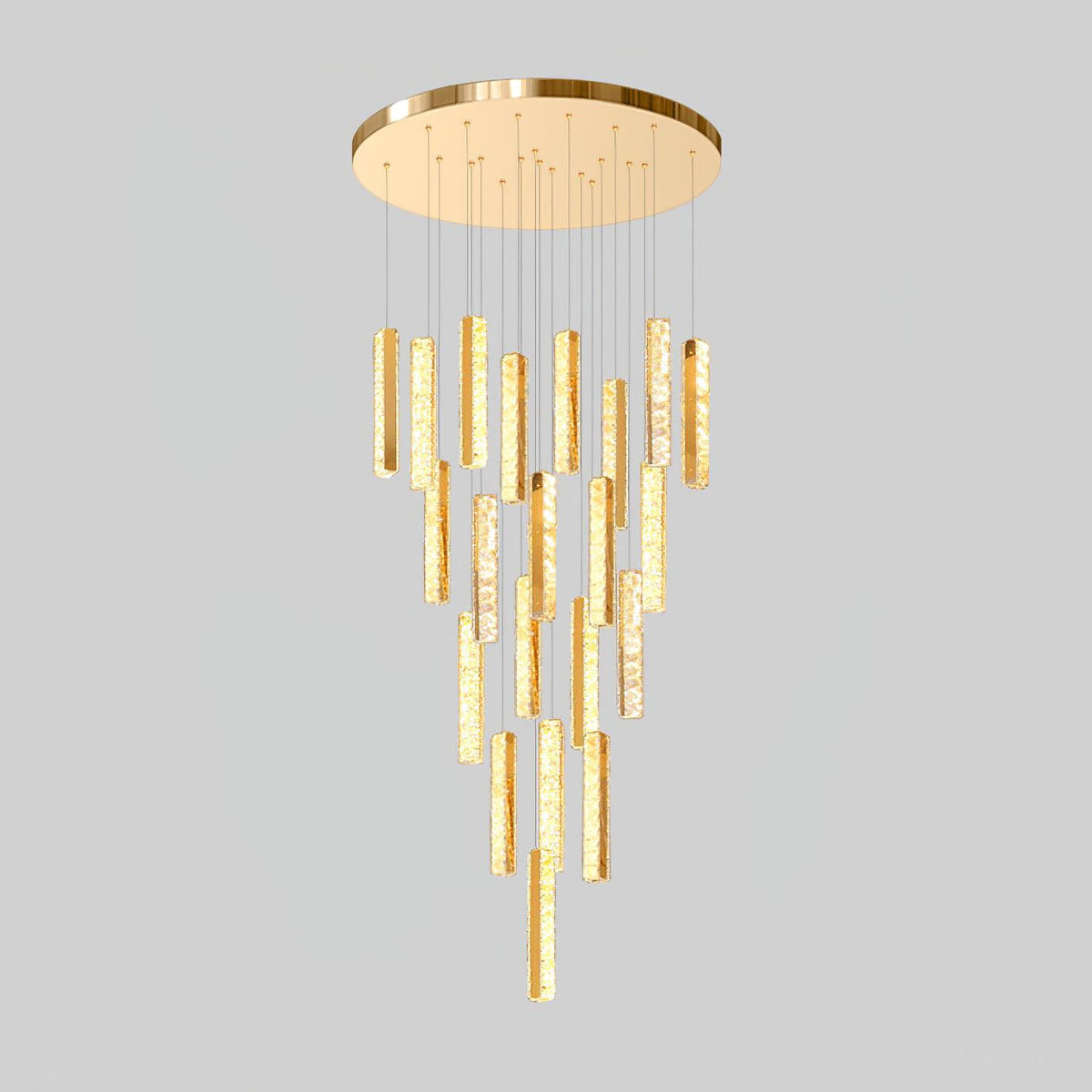 Sorenaria Kroonluchter Villa Forci hanglamp Zilver Modern