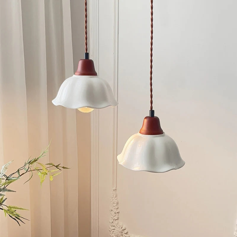 Alessio Vintage Bloem LED Hanglampen Eetkamer