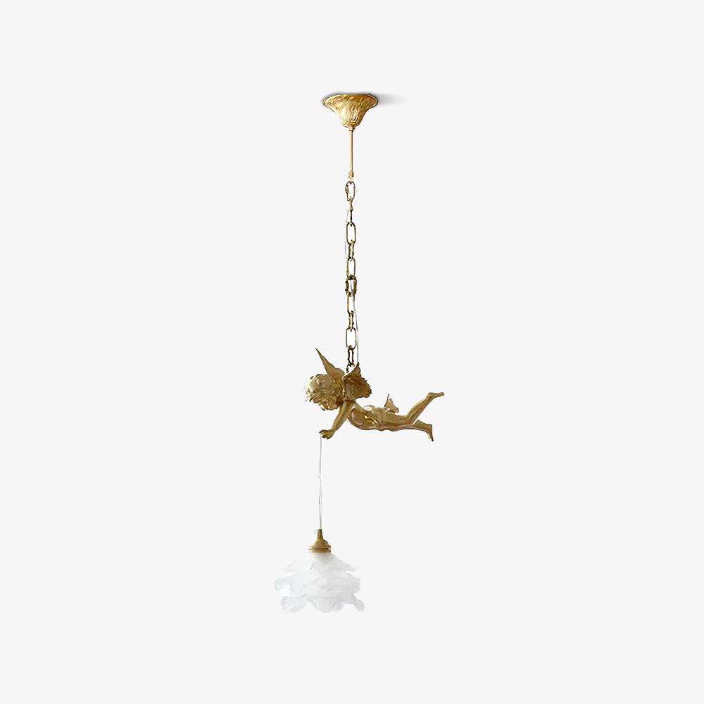 Solene hanglamp van messing