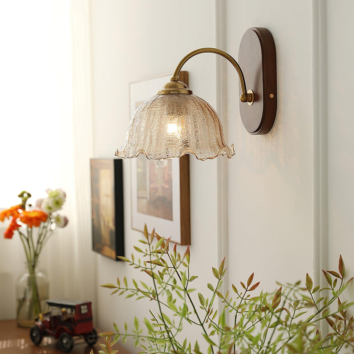 Teriiise wandlamp