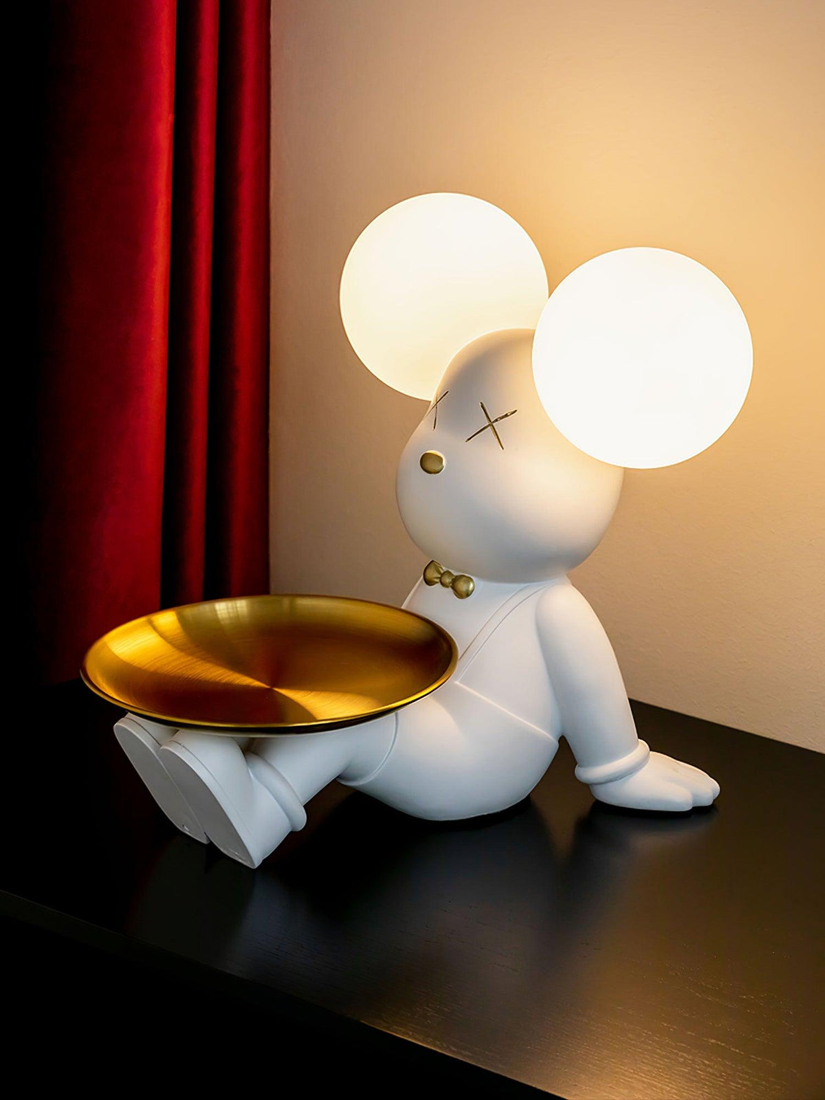 Wondel hars Artistieke tafellamp