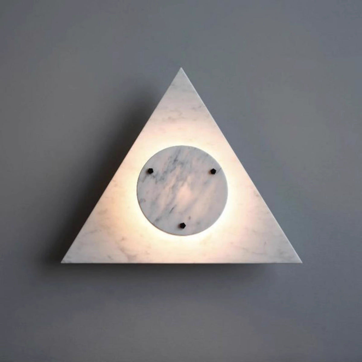 Pyramid Rustic marmer wandlamp