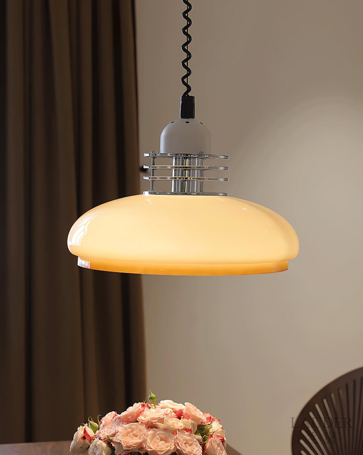 Ulaearae Noordse kunst klassieke glas hanglamp