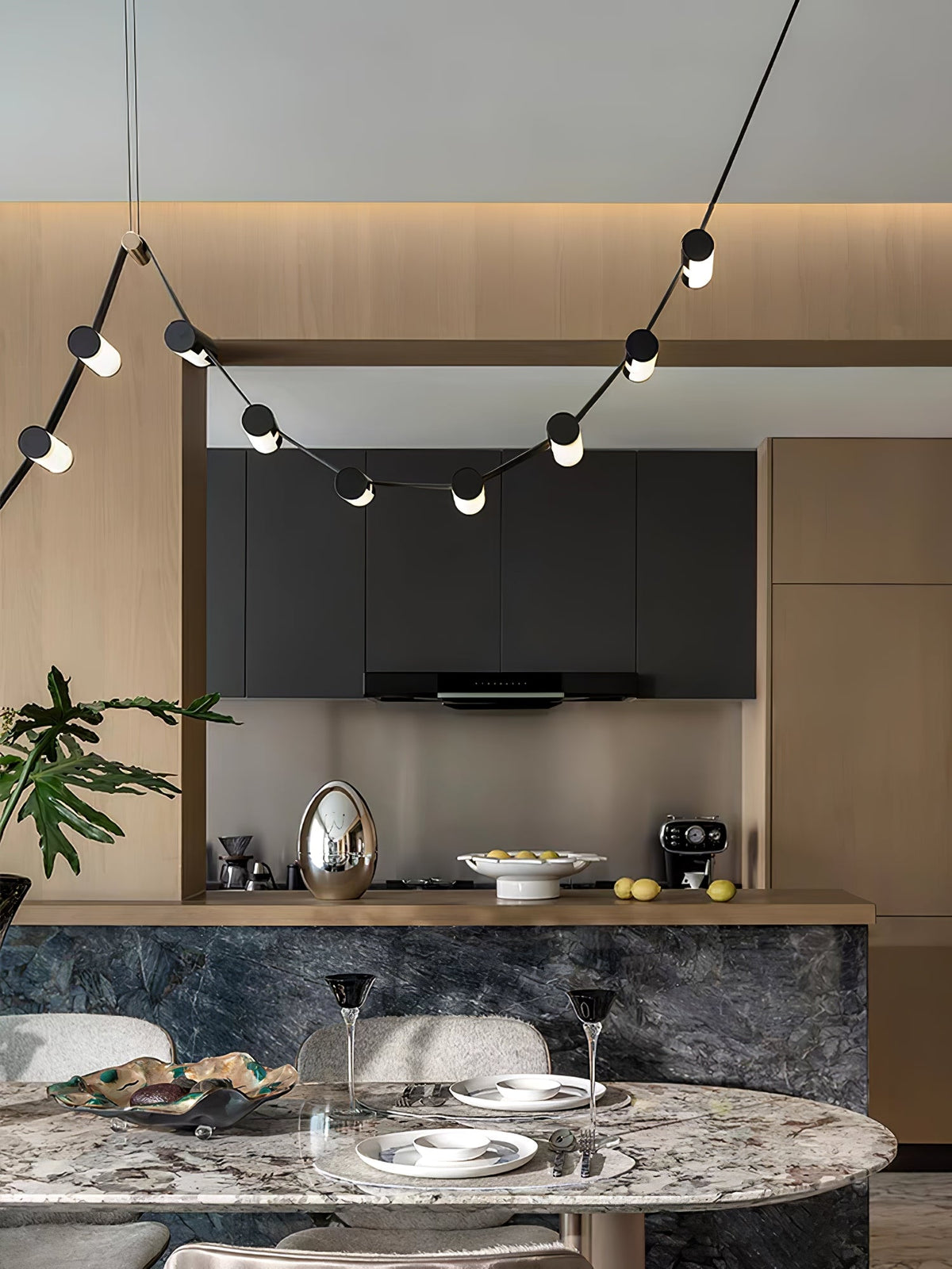 Flexura modulaire track hanglamp