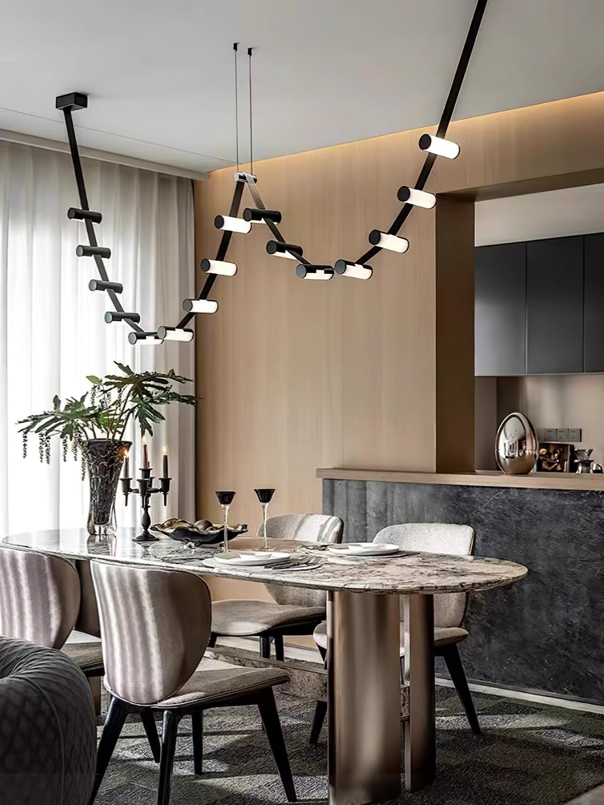 Flexura modulaire track hanglamp