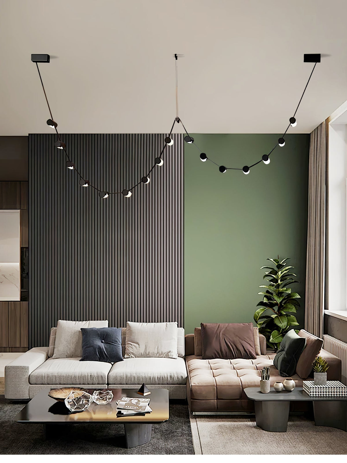 Flexura modulaire track hanglamp