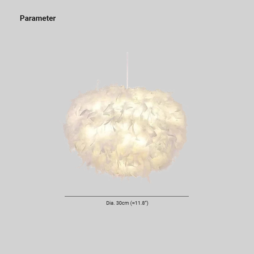 O'Moore Moderne Design Nordic Art Deco Hanglamp Wit/Roze Metaal/Veer Woon/Slaap/Eetkamer