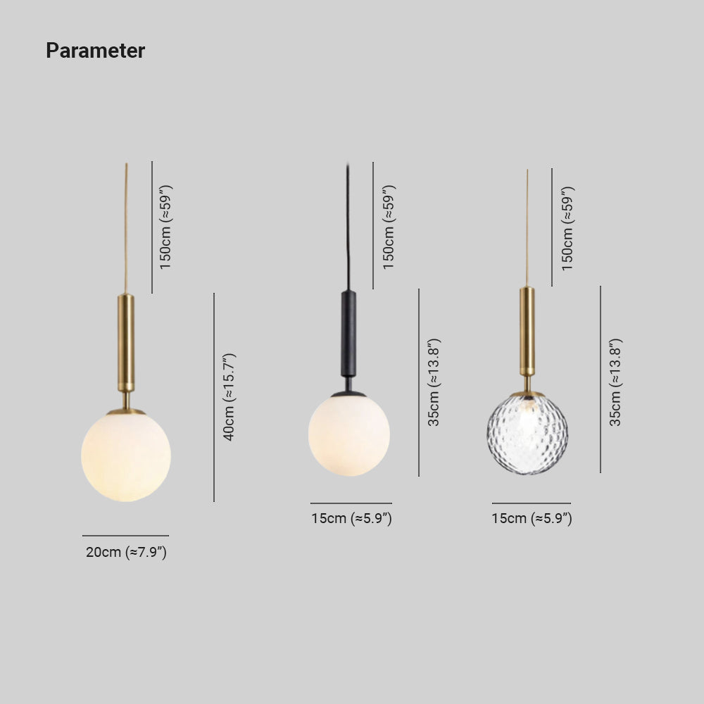 Valentina Modern LED Hanglampen Zwart Wit Metaal Glas Eetkamer
