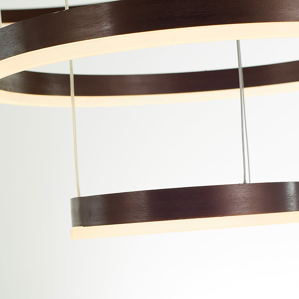 Arisha Moderne Grote Hanglampen Wit Metaal Slaapkamer Woonkamer Tir-Cirkel